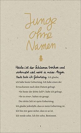 Junge ohne Namen