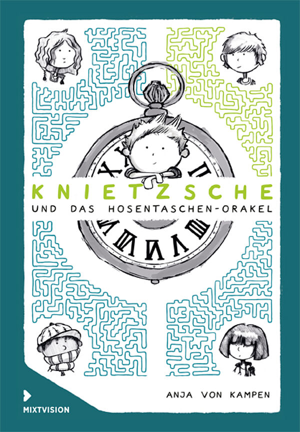 Buchcover: Knietzsche und das Hosentaschen-Orakel von Anja von Kampen