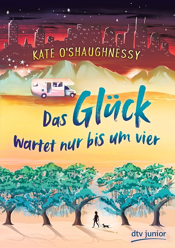 Buchcover Das Glück wartet nur bis um vier von Kate O'Shaughnessy