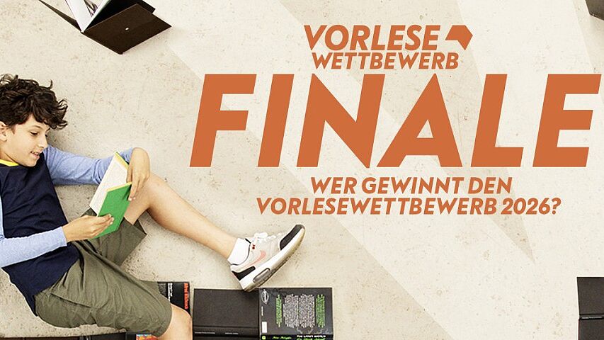 Foto: Jan von Holleben Motiv Vorlesewettbewerb mit Schiftzug Finale, wer gewinnt den Vorlesewettbewerb 2026