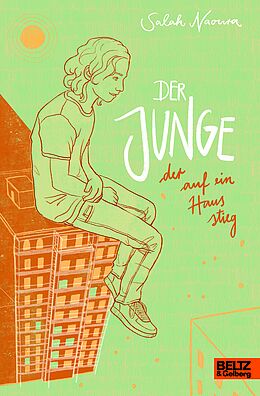 Der Junge, der auf ein Haus stieg