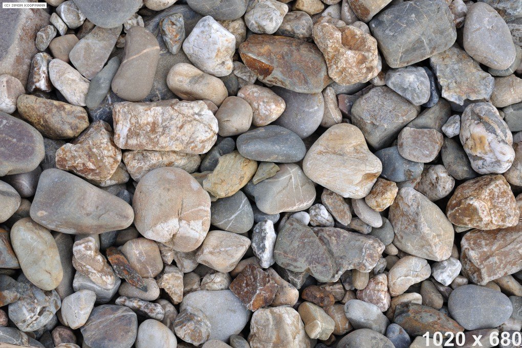 wirklich viele Steine